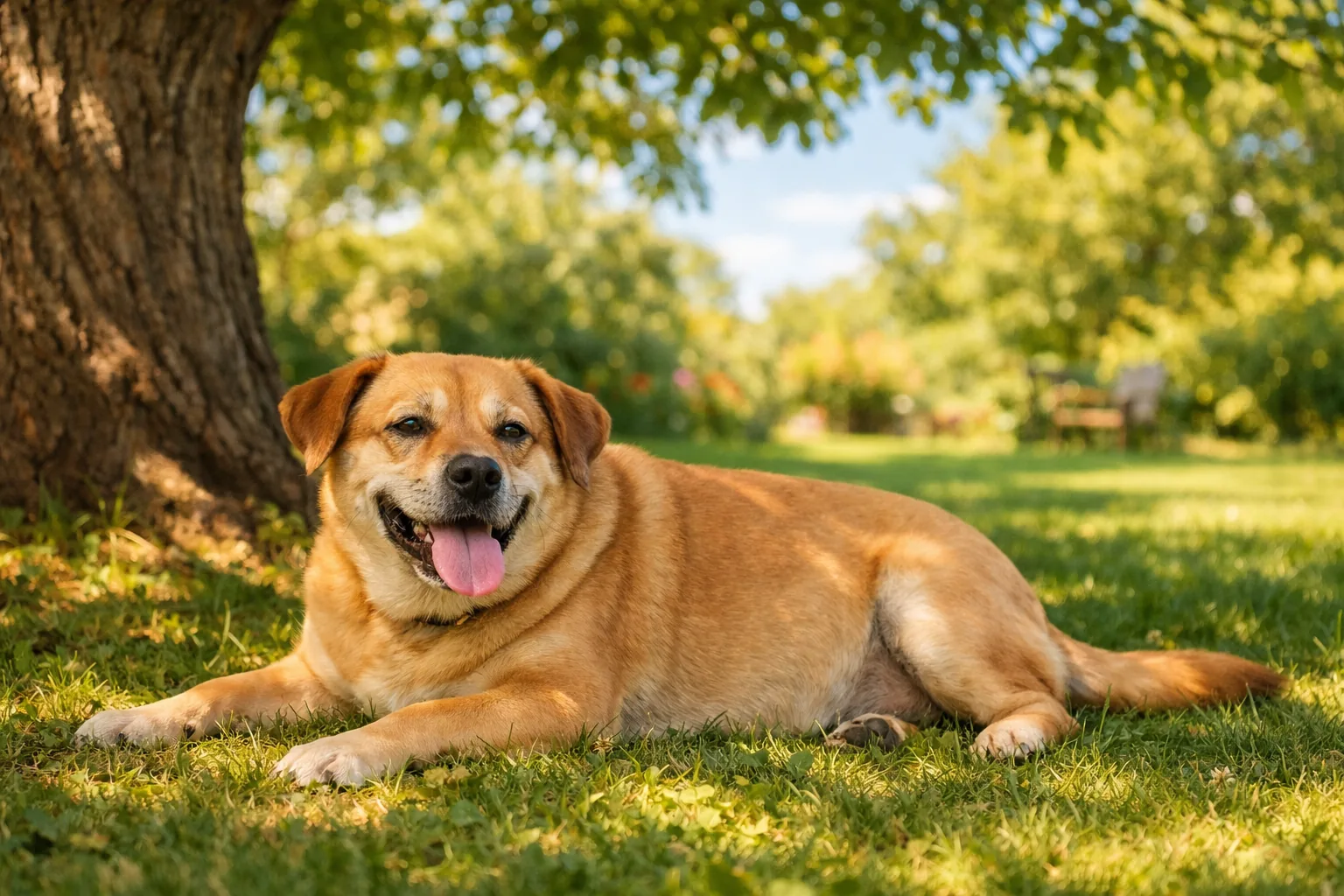 Chien obèse en été : précautions pour éviter le coup de chaud