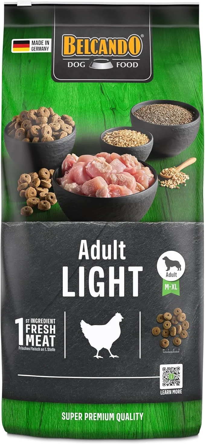 croquettes Belcando Adult Light chien adulte surpoids premium