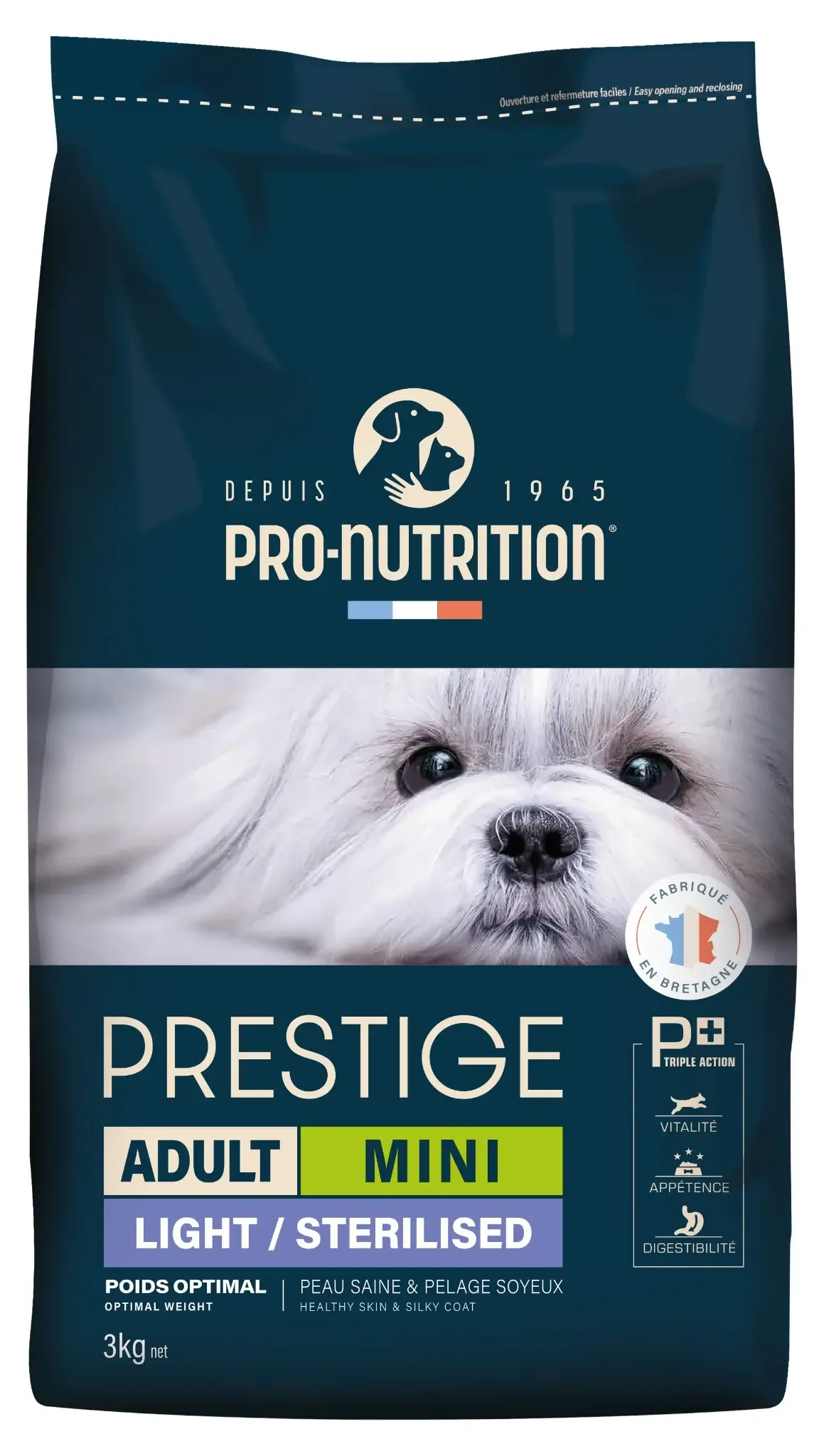 croquettes Flatazor Prestige Mini Light stérilisé petite race chien